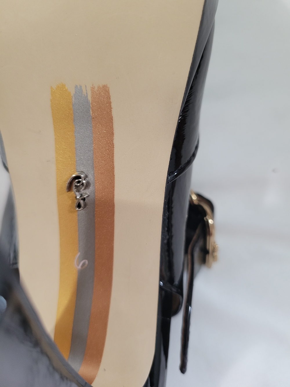 Sam Edelman Black  Slingback Mary Jane Heels with Buckle - Picture 5 of 14